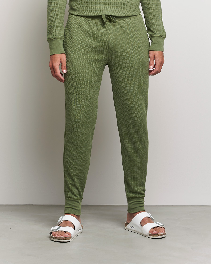 Herre | Bukser | Polo Ralph Lauren | Waffle Sweat Pants Army Olive