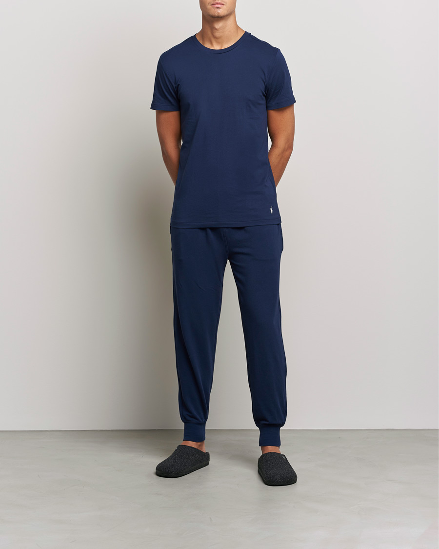 Herre | Bukser | Polo Ralph Lauren | Cotton Jersey Jogger Pants Cruise Navy
