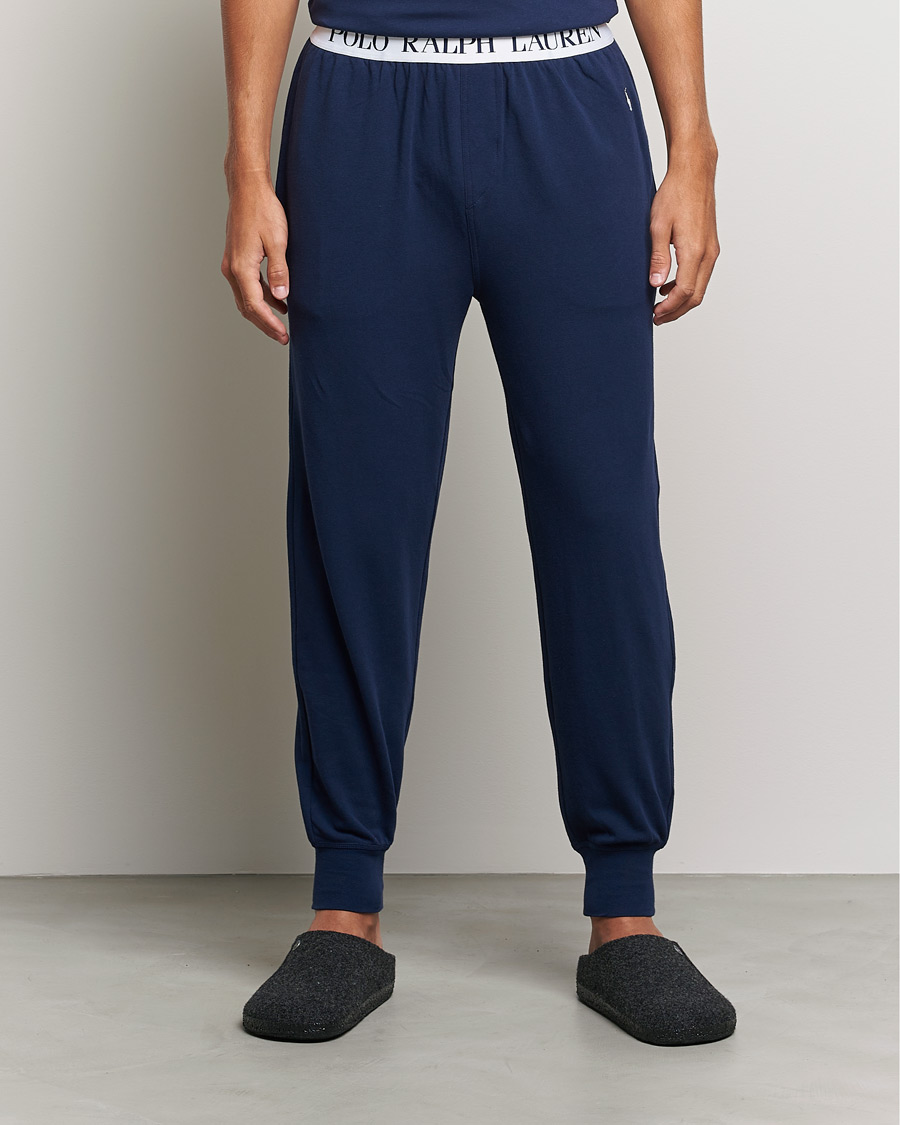 Herre | Bukser | Polo Ralph Lauren | Cotton Jersey Jogger Pants Cruise Navy