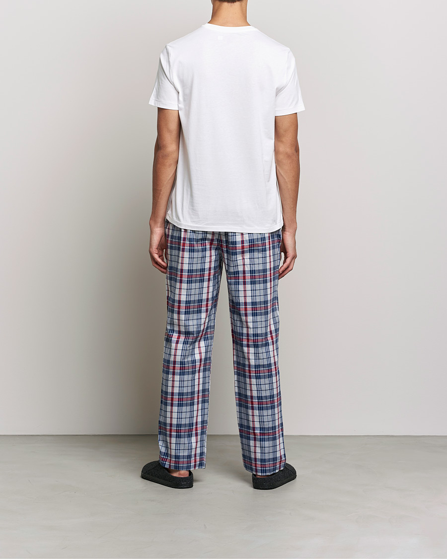 Herre | Pyjamas | Polo Ralph Lauren | Cotton Checked Pyjama Set White/Red