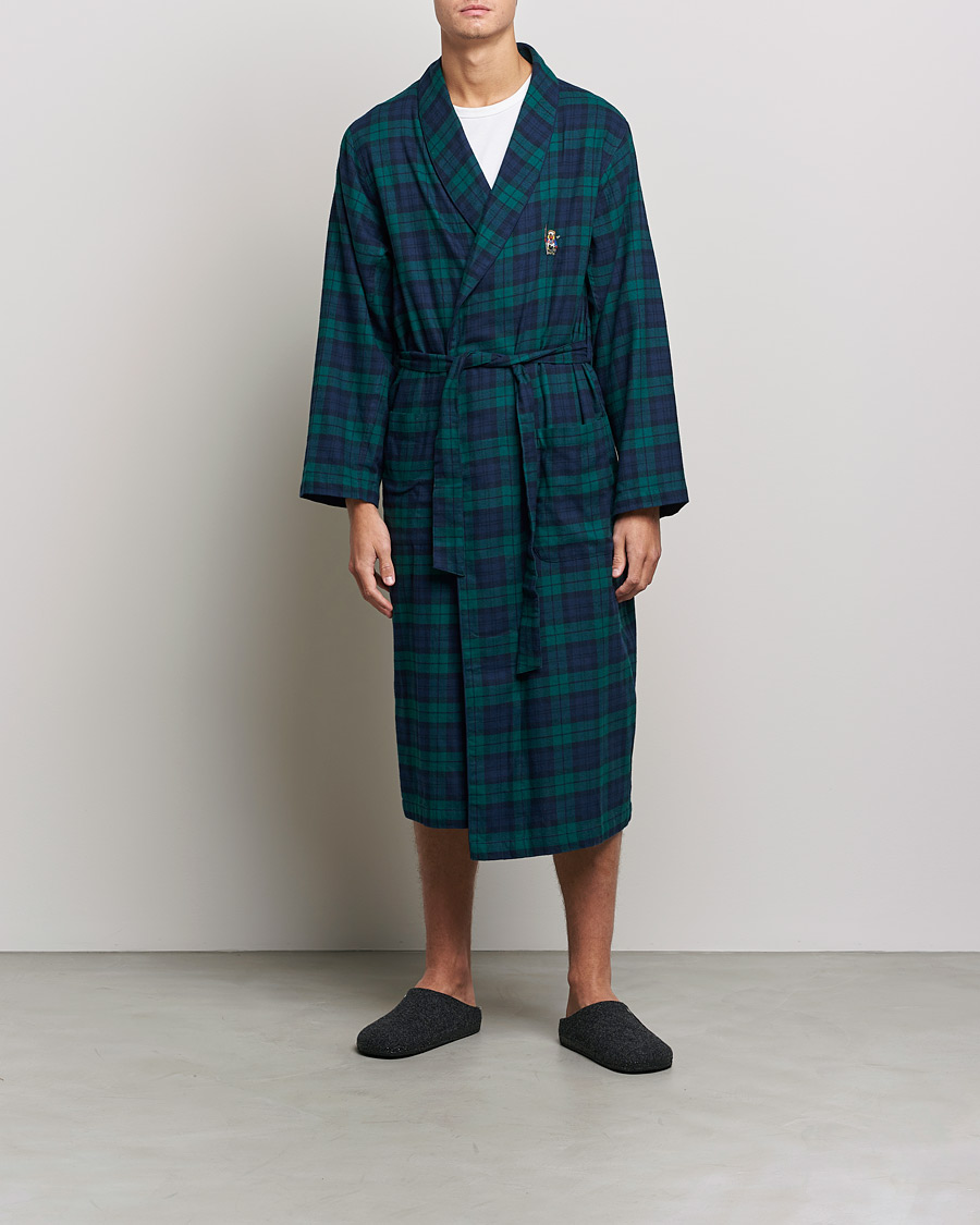 Herre | Wardrobe basics | Polo Ralph Lauren | Flannel Checked Robe Blackwatch