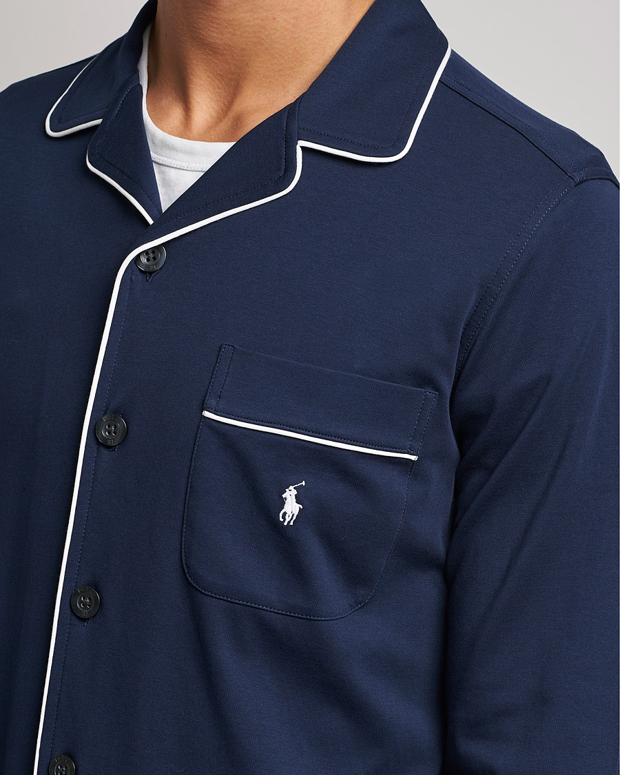 Herre | Pyjamas & Morgenkåber | Polo Ralph Lauren | Cotton Pyjama Set Cruise Navy