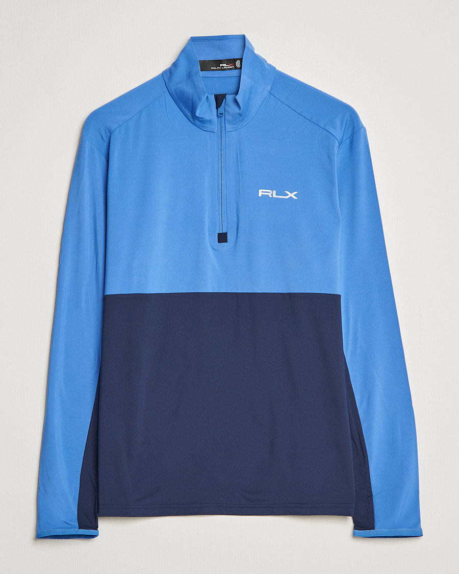 Herre | Trøjer | RLX Ralph Lauren | Performance Airflow Half-Zip French Blue/Navy