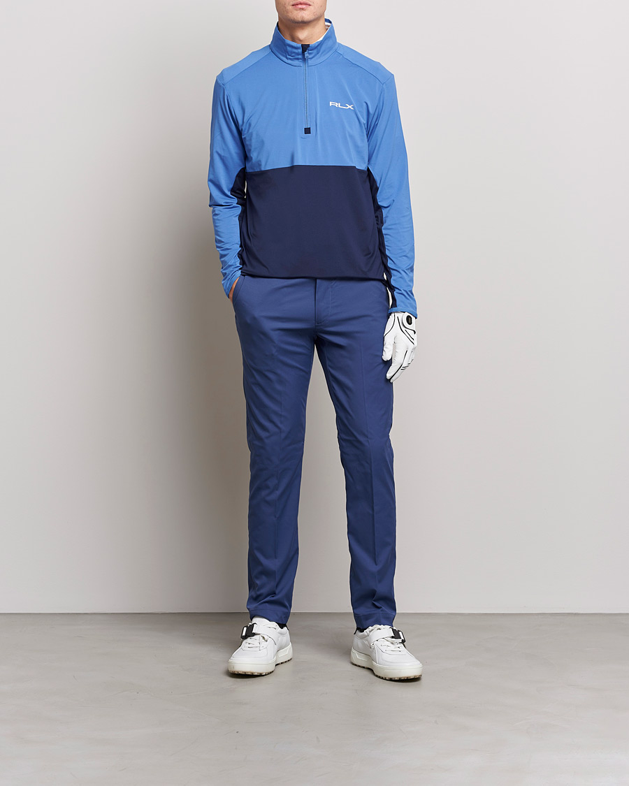 Herre | Trøjer | RLX Ralph Lauren | Performance Airflow Half-Zip French Blue/Navy