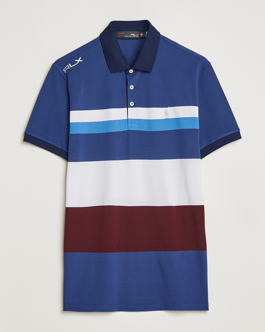 Herre | Polotrøjer | RLX Ralph Lauren | Performance Striped Polo Rich Rubu Multi