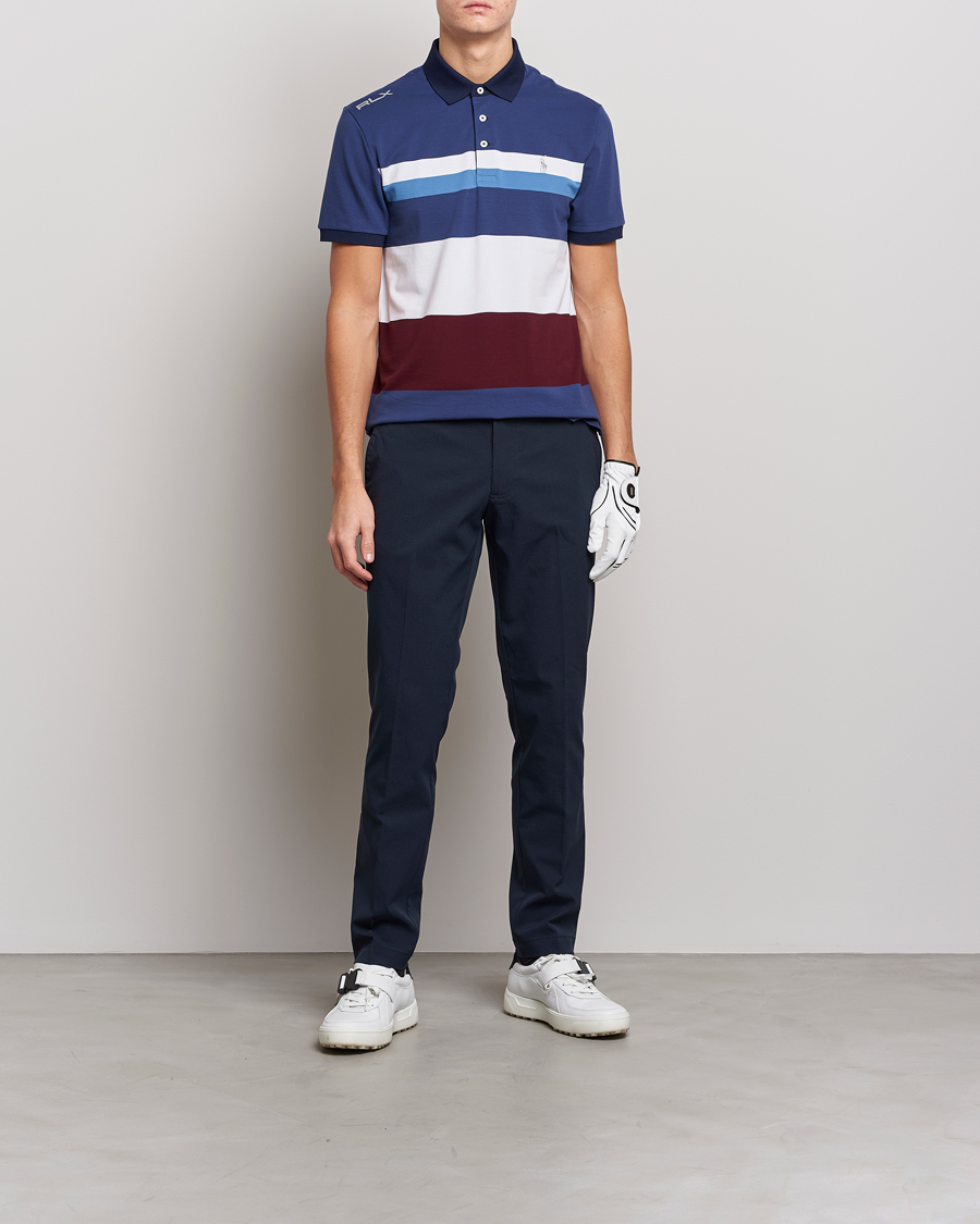 Herre | Polotrøjer | RLX Ralph Lauren | Performance Striped Polo Rich Rubu Multi