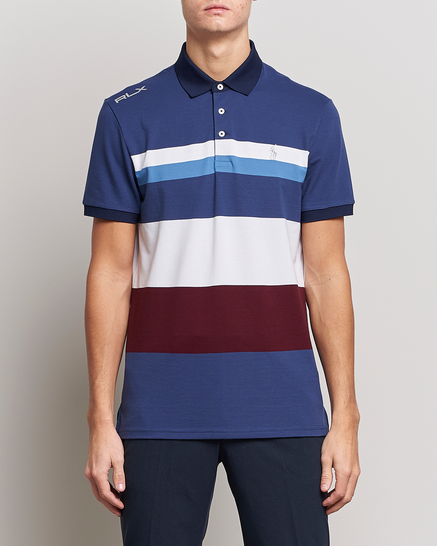 Herre | Polotrøjer | RLX Ralph Lauren | Performance Striped Polo Rich Rubu Multi