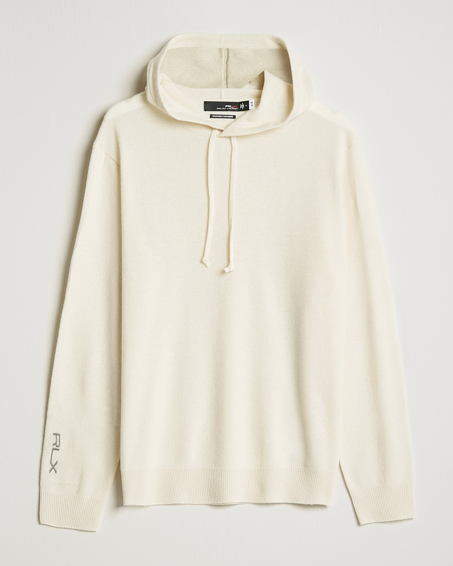 Herre | Trøjer | RLX Ralph Lauren | Cashmere Hoddie Creme
