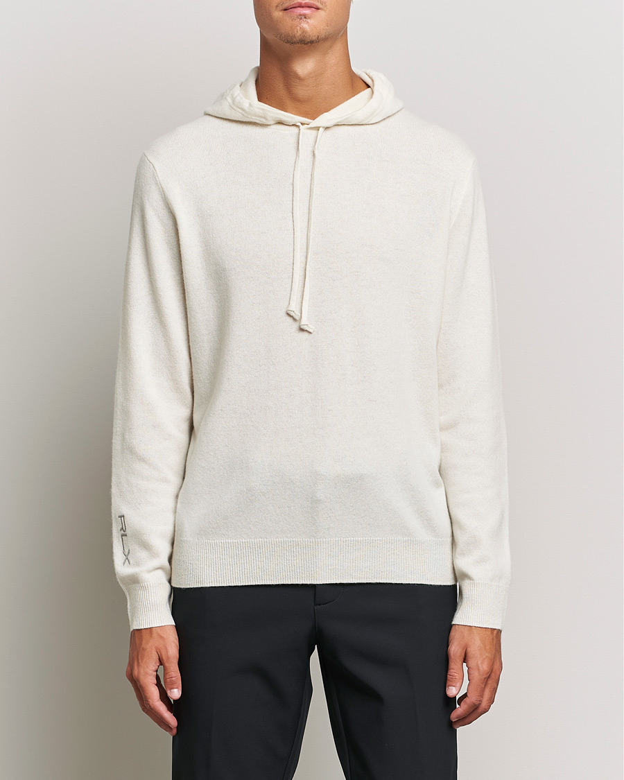 Herre | Trøjer | RLX Ralph Lauren | Cashmere Hoddie Creme