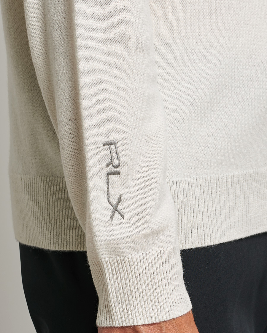 Herre | Trøjer | RLX Ralph Lauren | Cashmere Hoddie Creme