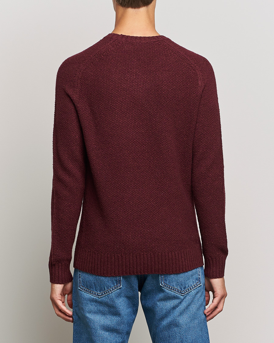 Herre | Trøjer | Polo Ralph Lauren | Wool Donegal Knitted Sweater Burgundy