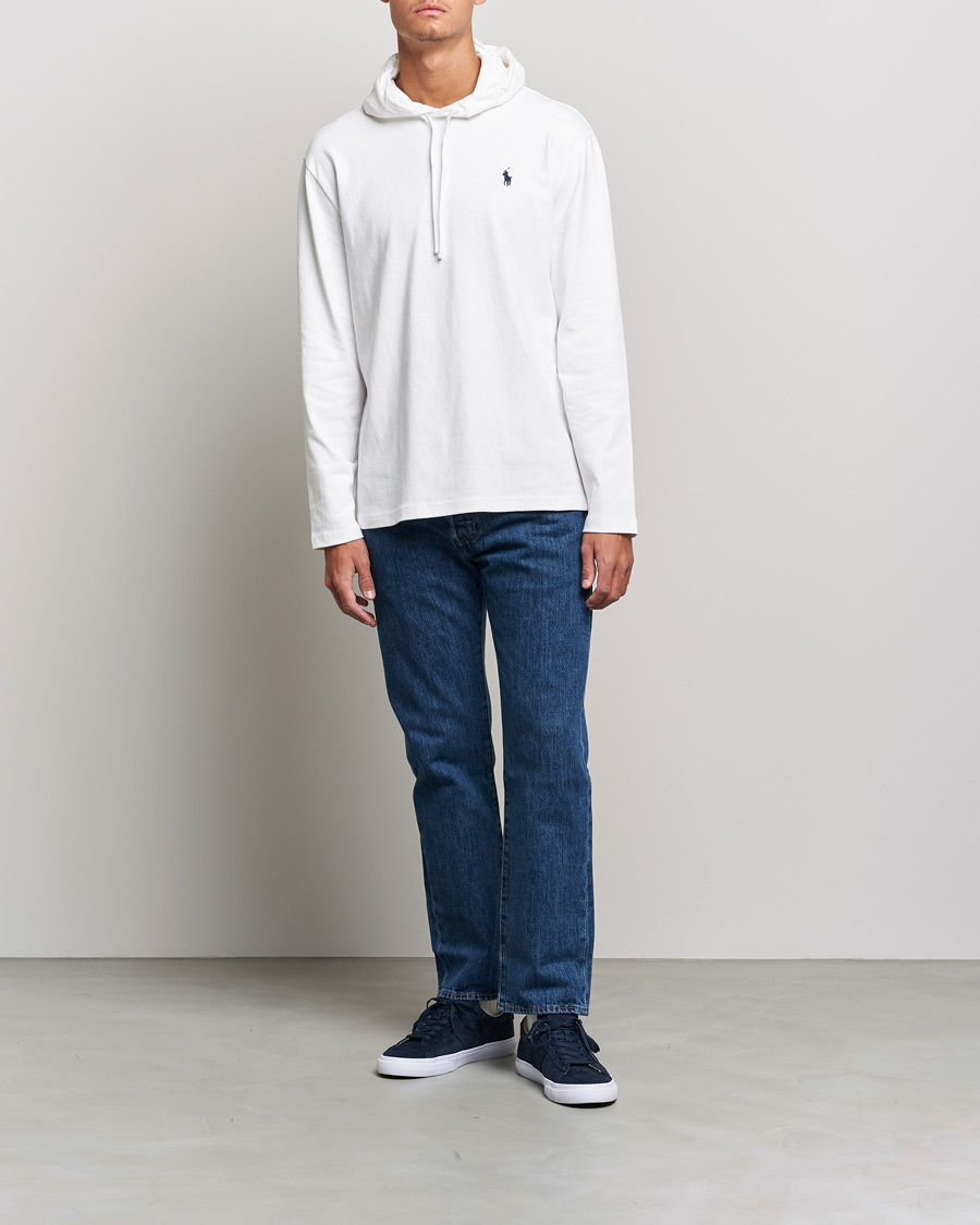 Herre | Trøjer | Polo Ralph Lauren | Jersey Hoodie White