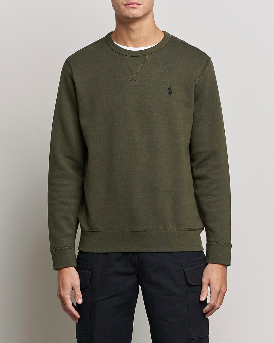 Herre | Trøjer | Polo Ralph Lauren | Double Knit Sweatshirt Company Olive