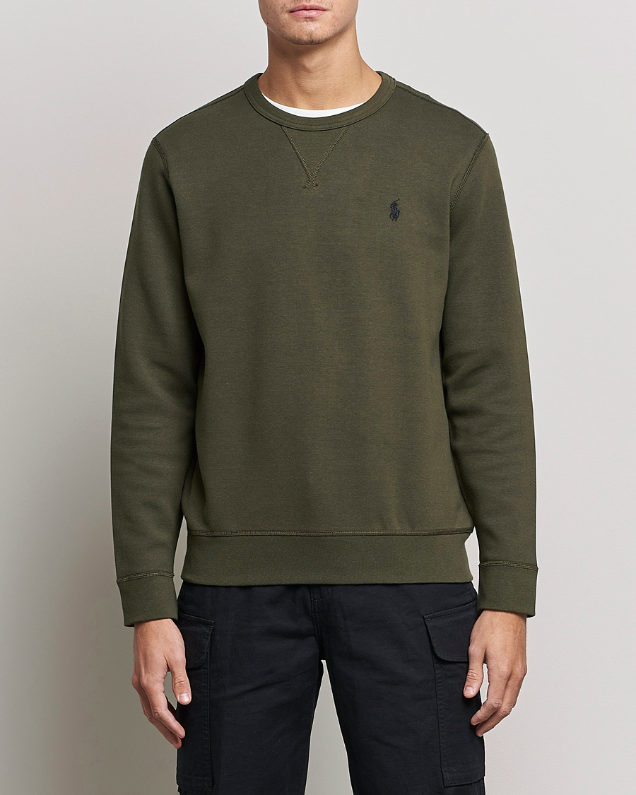 Herre | 20% udsalg | Polo Ralph Lauren | Double Knit Sweatshirt Company Olive