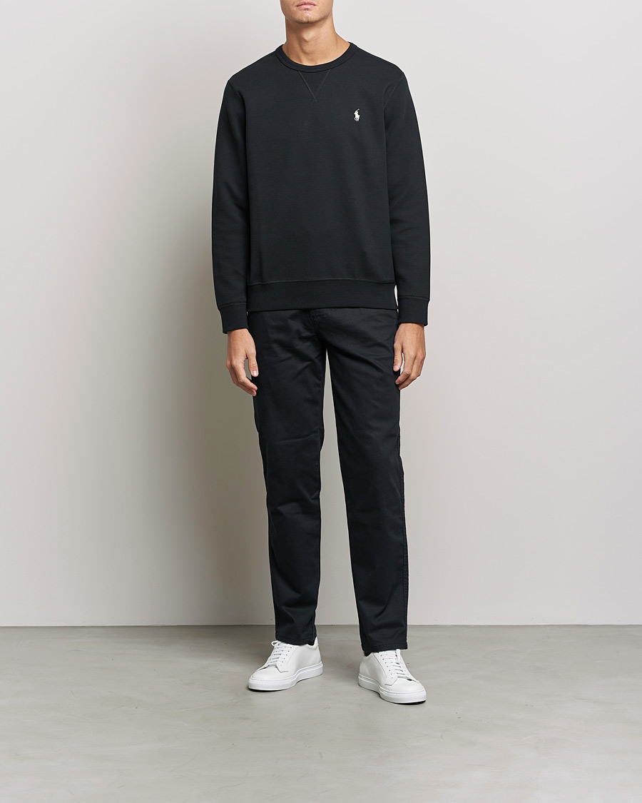 Herre | Trøjer | Polo Ralph Lauren | Double Knit Sweatshirt Black
