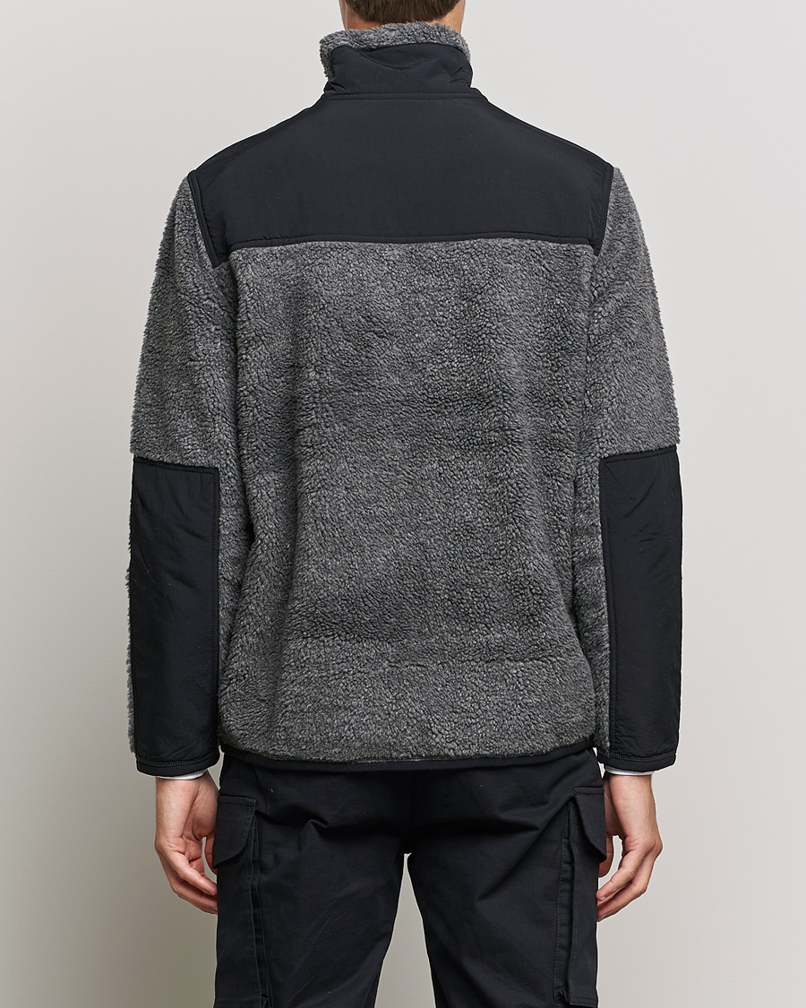 Herre | Trøjer | Polo Ralph Lauren | Bonded Sherpa Full Zip Sweater Charcoal/Black