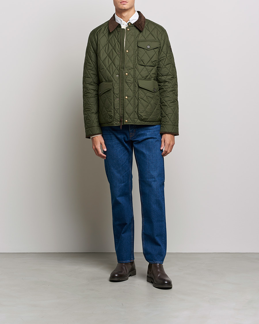 Herre | Jakker | Polo Ralph Lauren | Beaton Quilted Jacket Company Olive