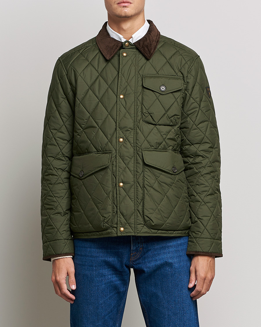 Herre | Jakker | Polo Ralph Lauren | Beaton Quilted Jacket Company Olive
