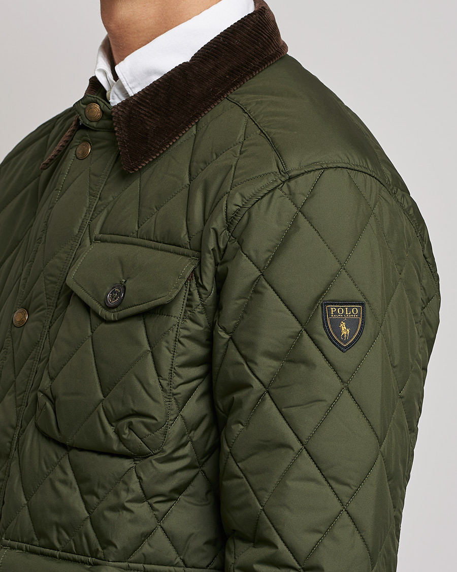 Herre | Jakker | Polo Ralph Lauren | Beaton Quilted Jacket Company Olive
