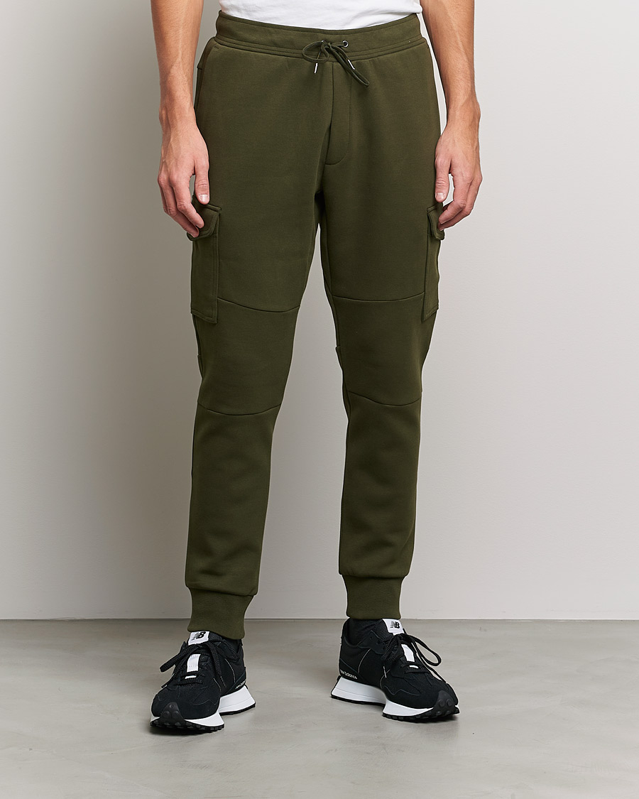 Herre | Bukser | Polo Ralph Lauren | Double Knit Cargo Jogger Pants Company Olive