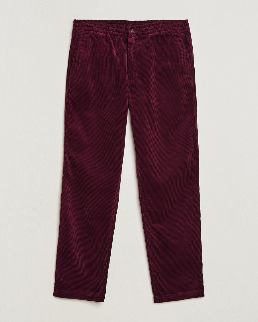 Herre | Bukser | Polo Ralph Lauren | Prepster Corduroy Drawstring Pants Ruby