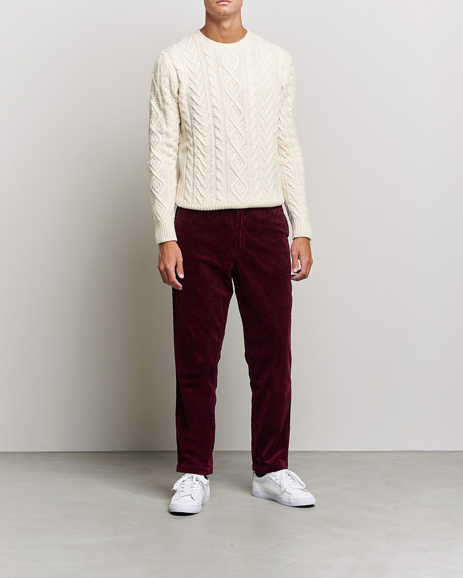 Herre | Bukser | Polo Ralph Lauren | Prepster Corduroy Drawstring Pants Ruby