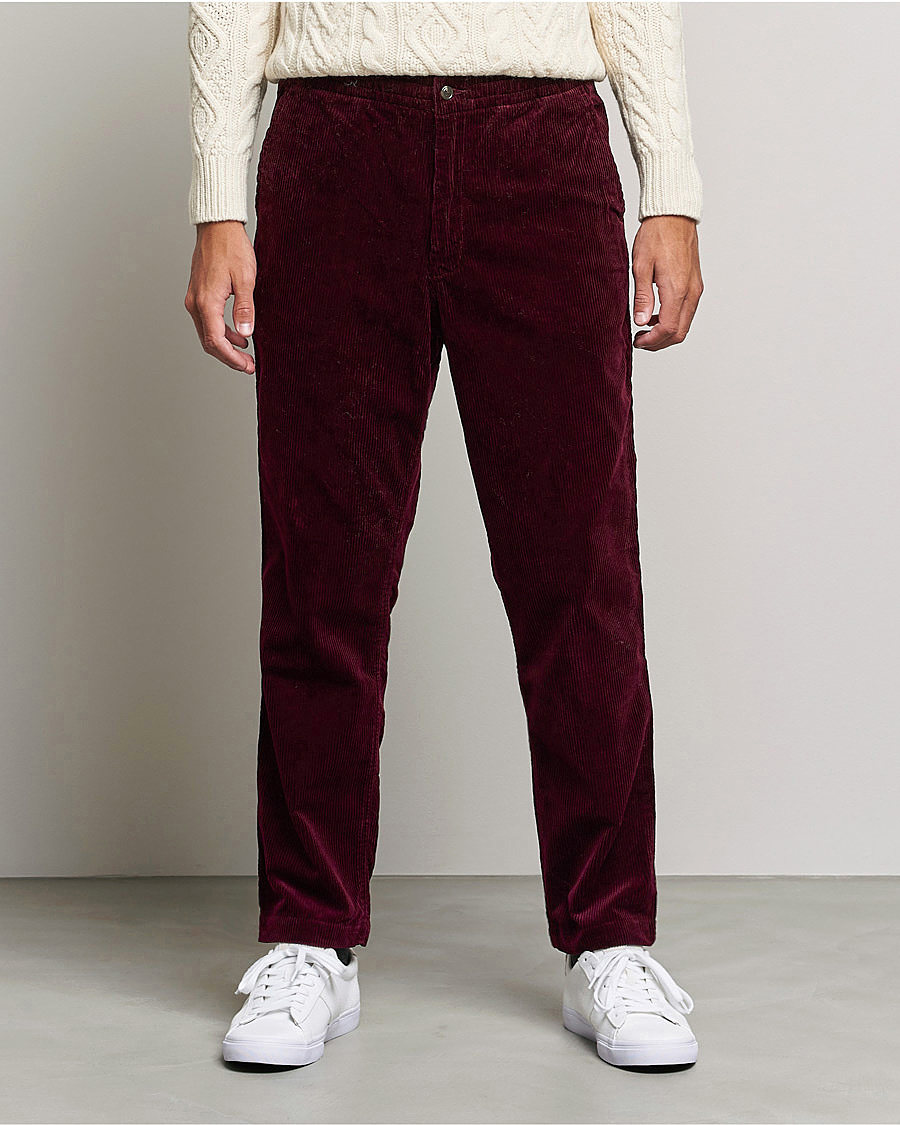 Herre | Bukser | Polo Ralph Lauren | Prepster Corduroy Drawstring Pants Ruby