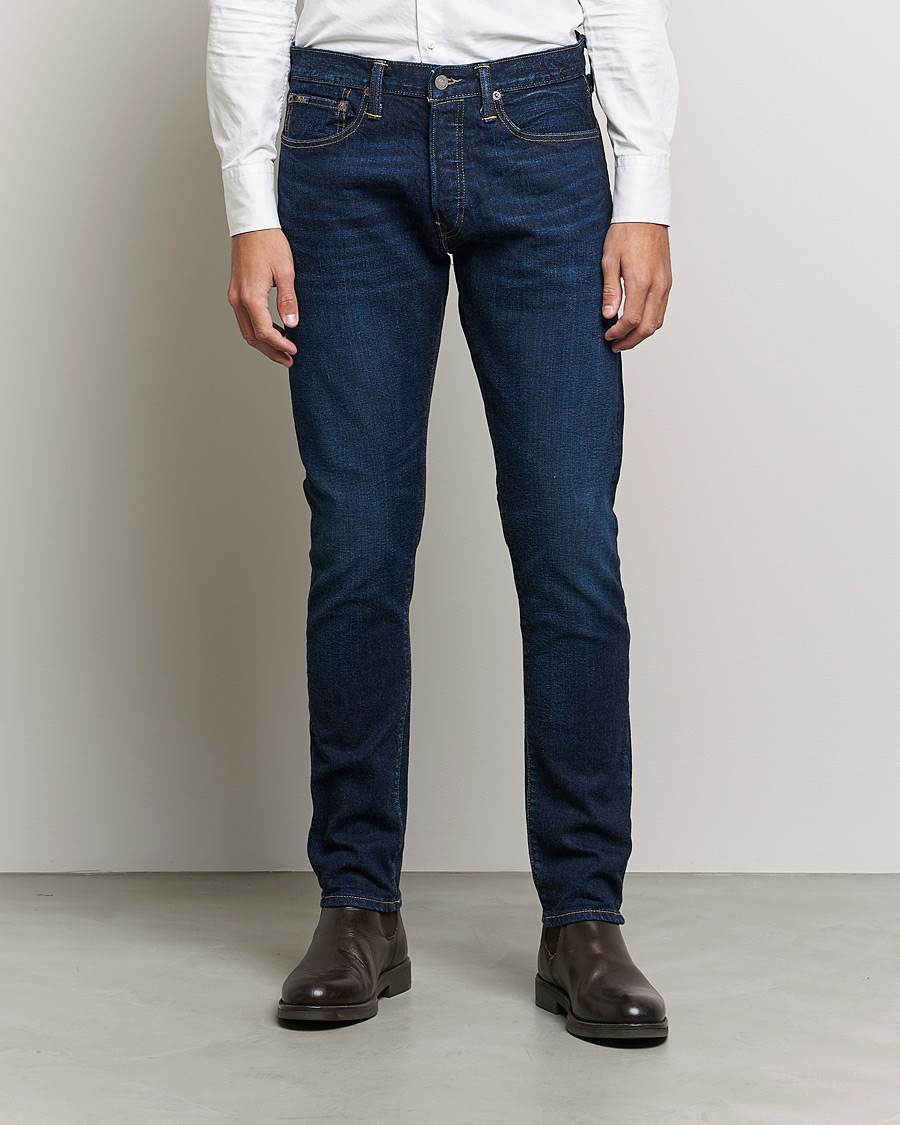 Herre | Slim fit | Polo Ralph Lauren | Sullivan Slim Fit Stretch Jeans Dark Blue
