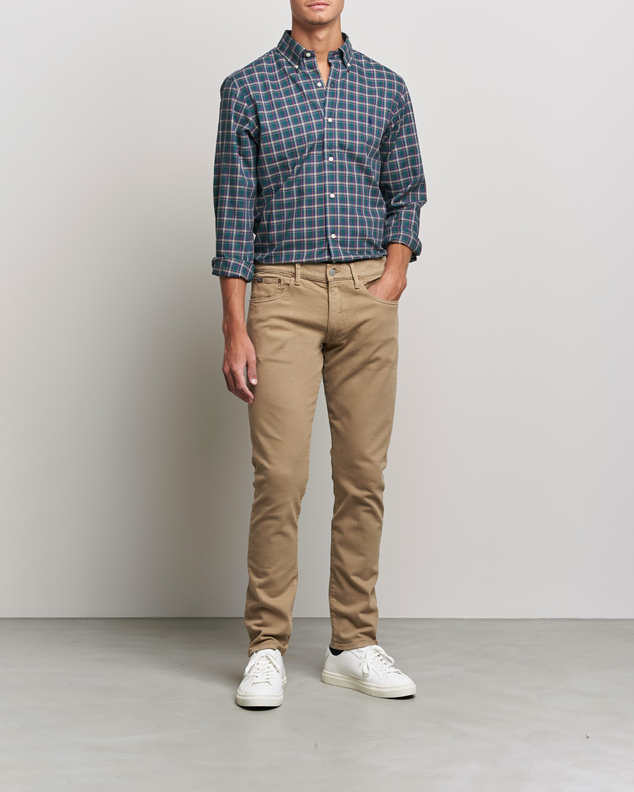 Herre | Bukser | Polo Ralph Lauren | Sullivan Slim Fit 5-Pocket Denim Khaki Hill