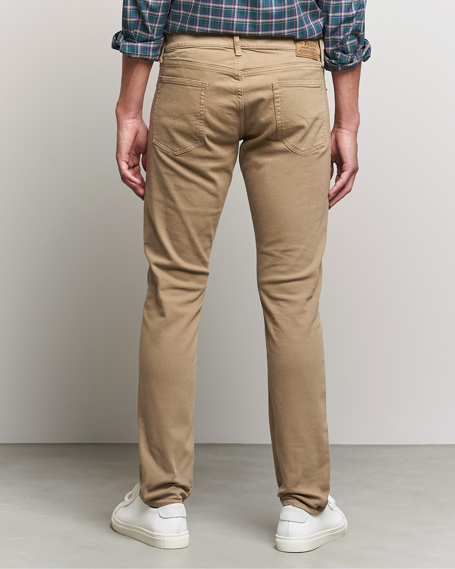 Herre | Bukser | Polo Ralph Lauren | Sullivan Slim Fit 5-Pocket Denim Khaki Hill