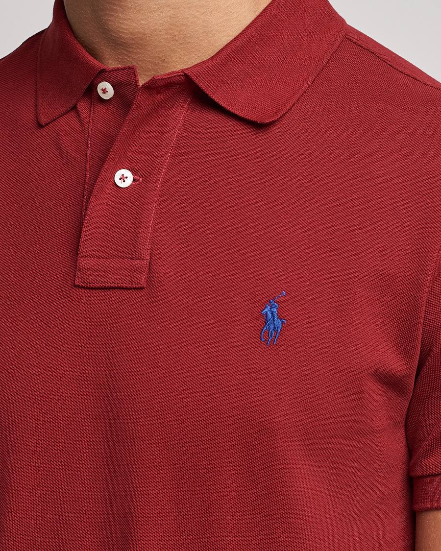 Herre | Polotrøjer | Polo Ralph Lauren | Custom Slim Fit Polo Holiday Red