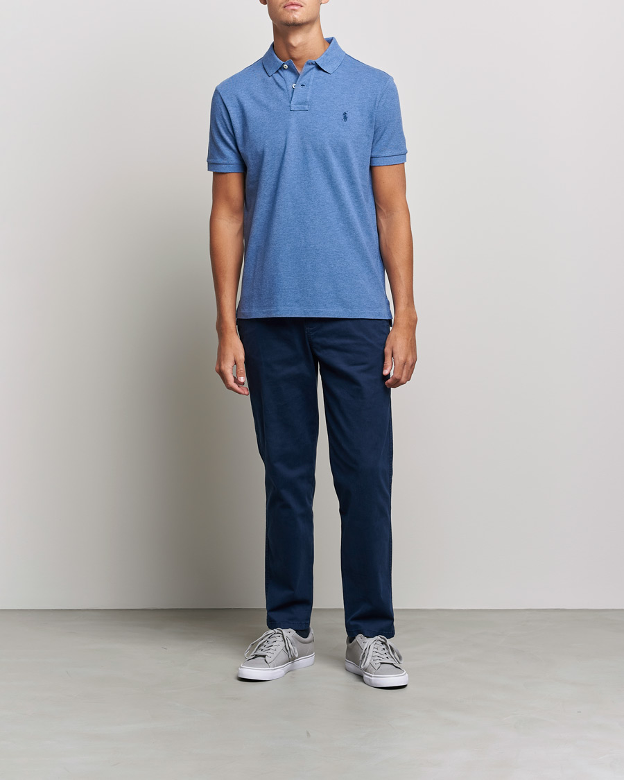 Herre | Polotrøjer | Polo Ralph Lauren | Custom Slim Fit Polo Bedford Heather