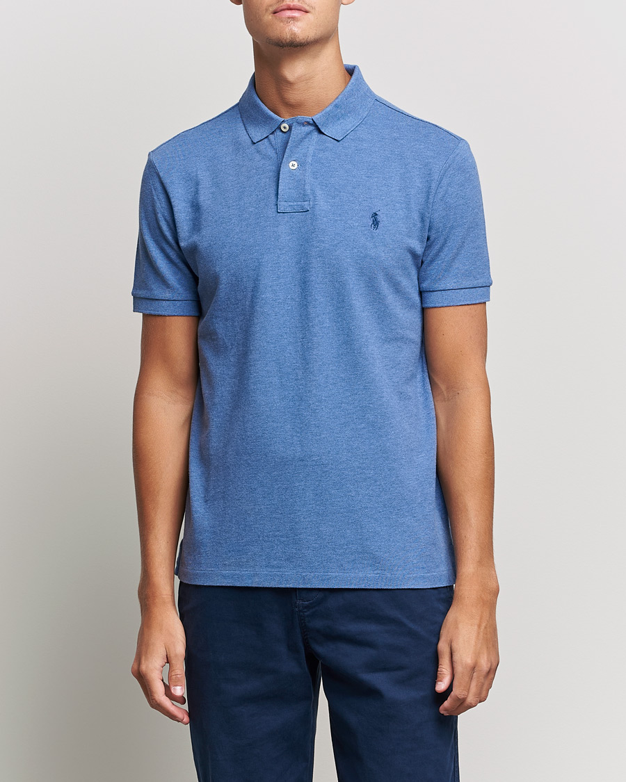 Herre | Polotrøjer | Polo Ralph Lauren | Custom Slim Fit Polo Bedford Heather
