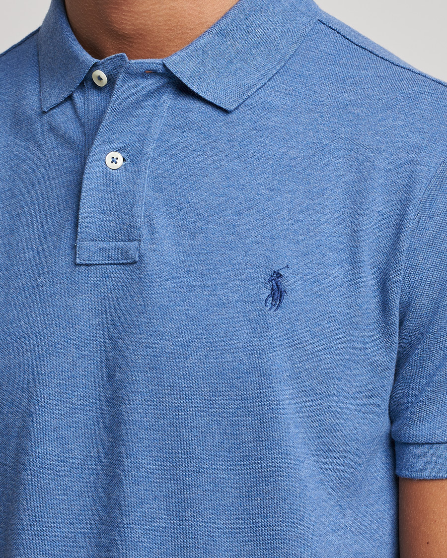 Herre | Polotrøjer | Polo Ralph Lauren | Custom Slim Fit Polo Bedford Heather