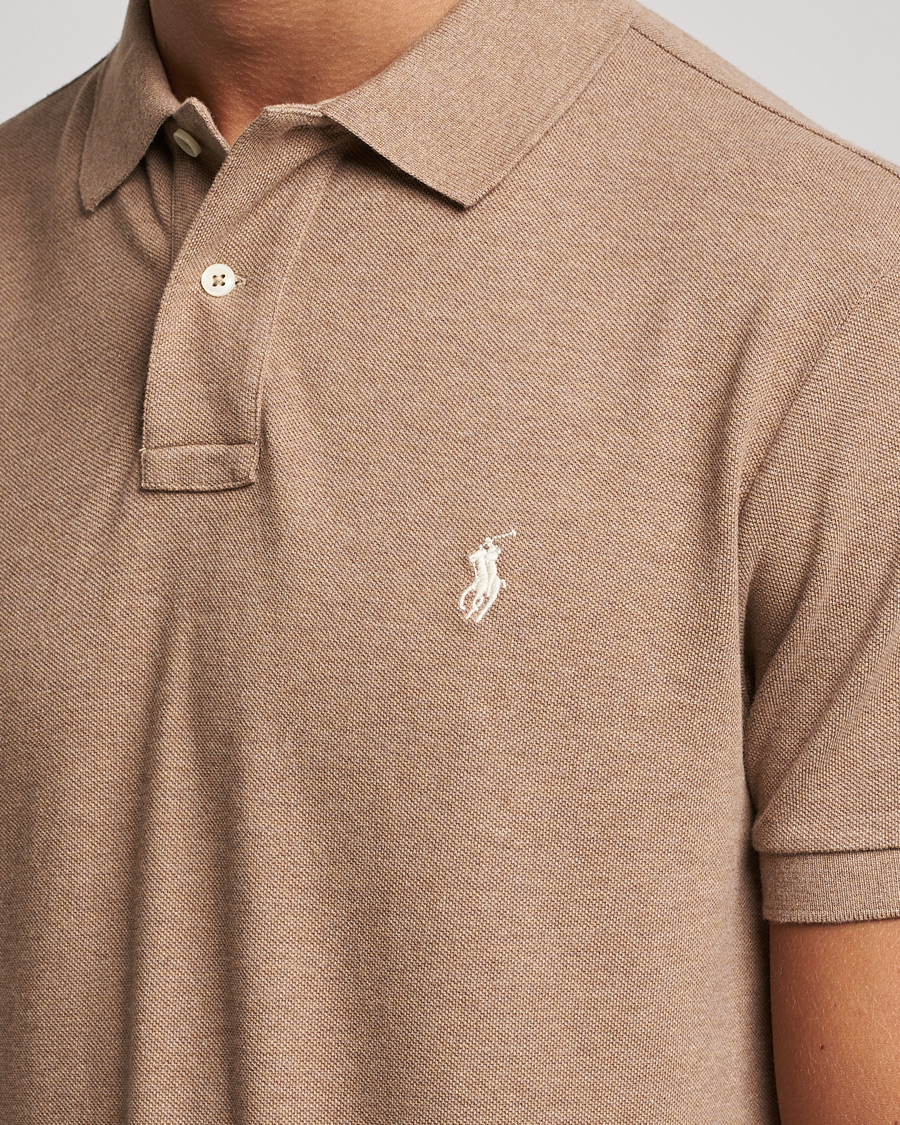 Herre | Polotrøjer | Polo Ralph Lauren | Custom Slim Fit Polo Italian Heather
