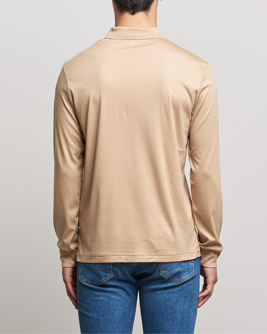 Herre | Trøjer | Polo Ralph Lauren | Luxury Pima Cotton Long Sleeve Polo Vintage Khaki