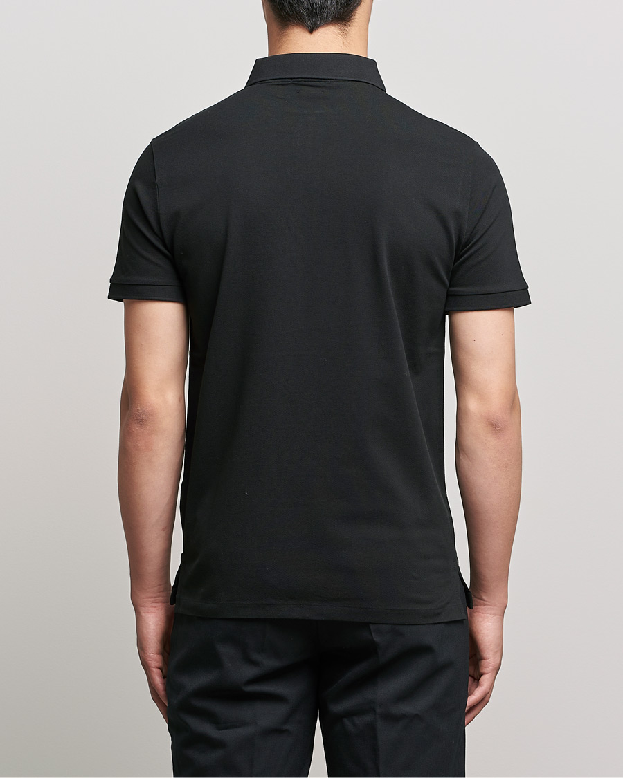 Herre | Polotrøjer | Polo Ralph Lauren | Custom Slim Fit Half Zip Polo Black