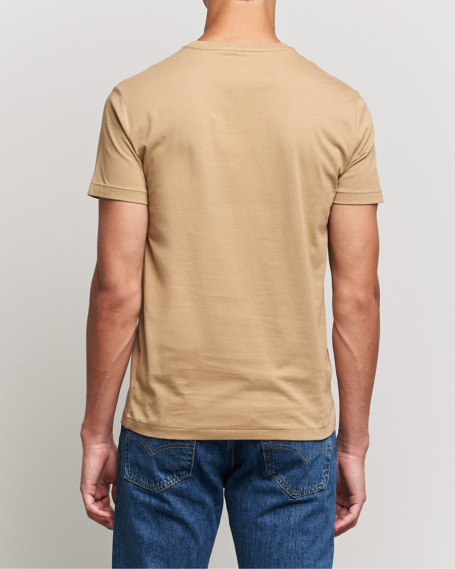 Herre | T-Shirts | Polo Ralph Lauren | Crew Neck Tee Luxury Tan