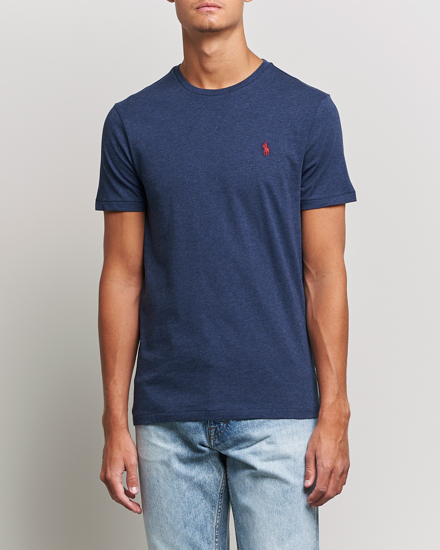 Herre |  | Polo Ralph Lauren | Crew Neck T-Shirt Spring Navy Heather