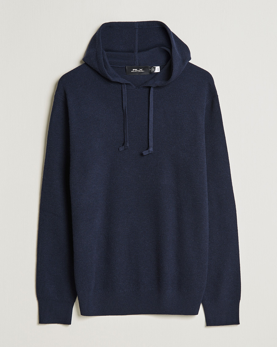 Herre | Trøjer | RLX Ralph Lauren | Cashmere Hoodie College Navy