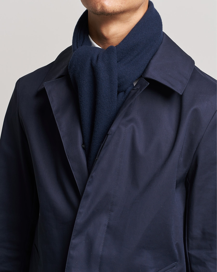 Herre | Polo Ralph Lauren Signature Wool Scarf Hunter Navy | Polo Ralph Lauren | Signature Wool Scarf Hunter Navy