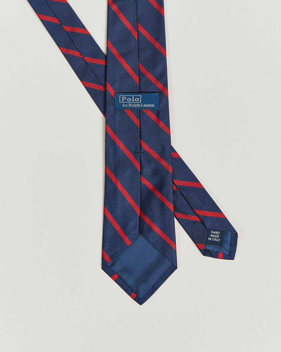 Herre | Jakke og buks | Polo Ralph Lauren | Striped Tie Navy/Red