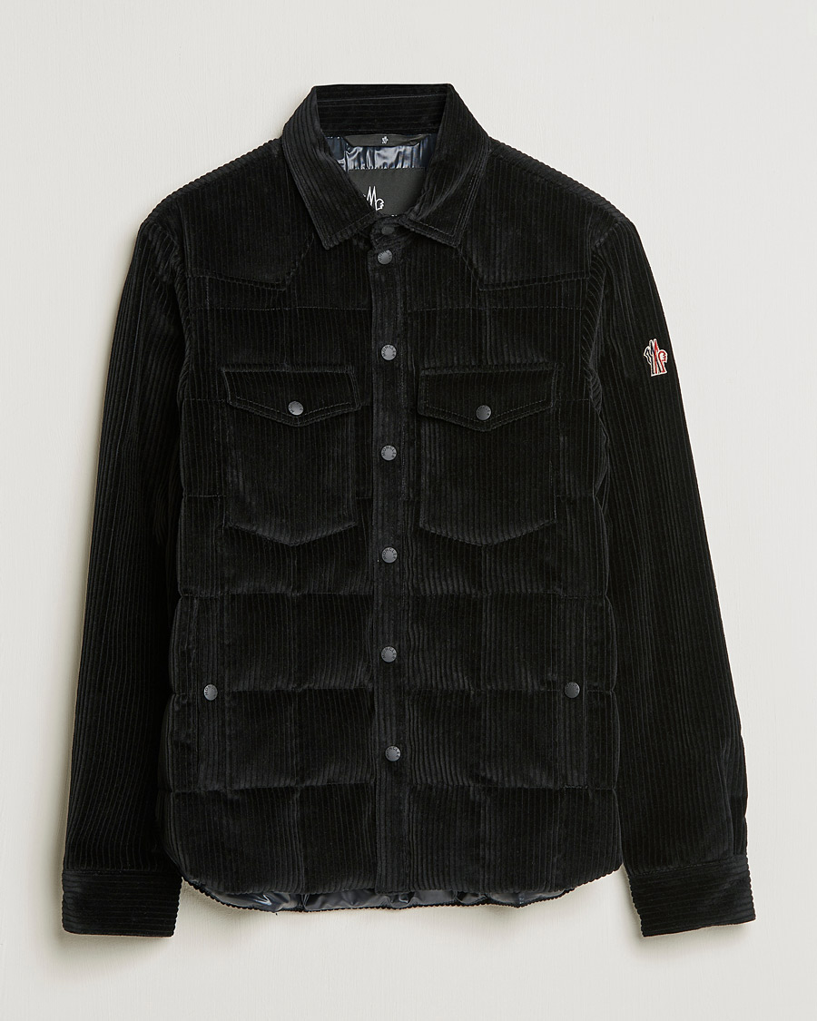 Herre | Jakker | Moncler Grenoble | Gelt Corduroy Shirt Jacket Black