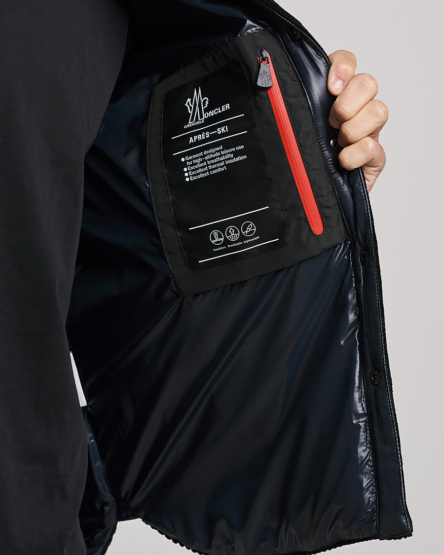 Herre | Jakker | Moncler Grenoble | Gelt Corduroy Shirt Jacket Black