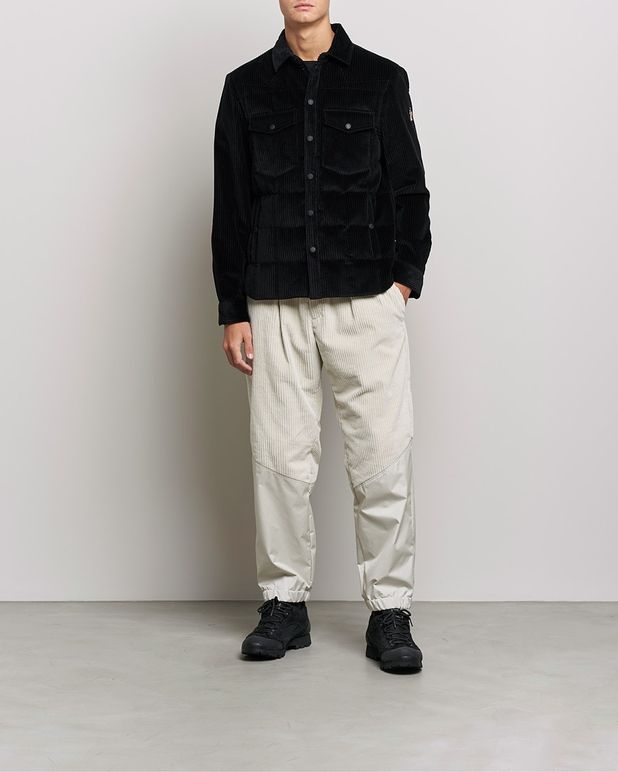 Herre | Bukser | Moncler Grenoble | Stretch Corduroy Pants Off White