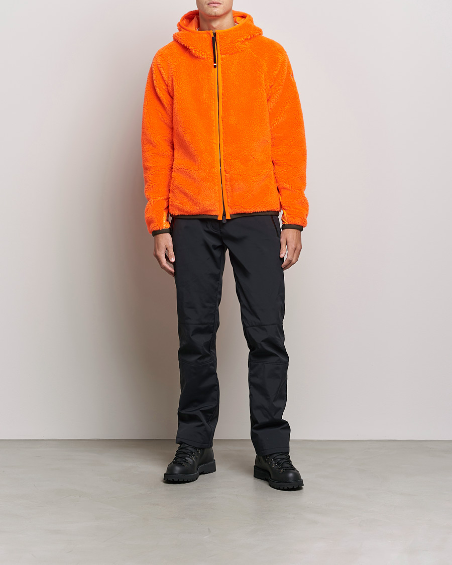 Herre | Trøjer | Moncler Grenoble | Teddy Fleece Cardigan Orange
