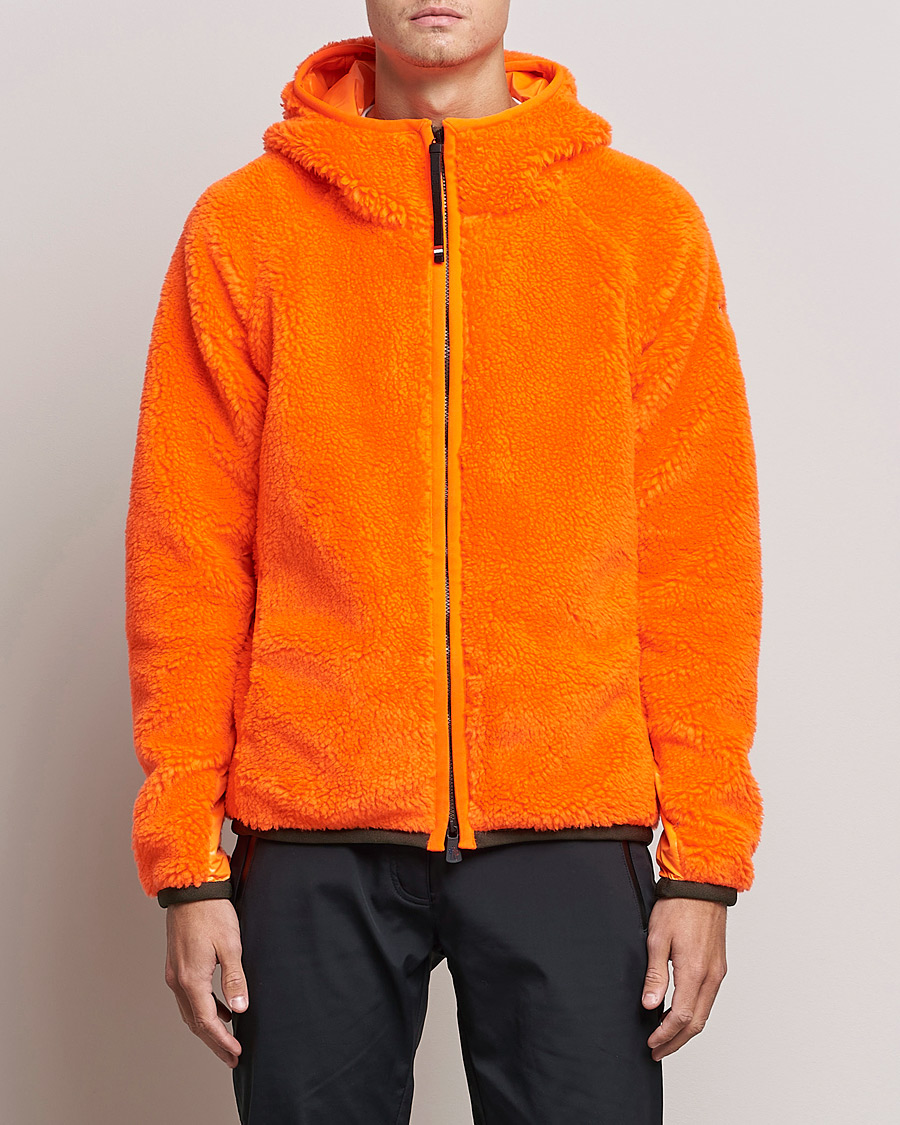 Herre | Trøjer | Moncler Grenoble | Teddy Fleece Cardigan Orange