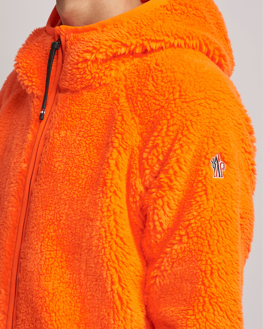 Herre | Trøjer | Moncler Grenoble | Teddy Fleece Cardigan Orange