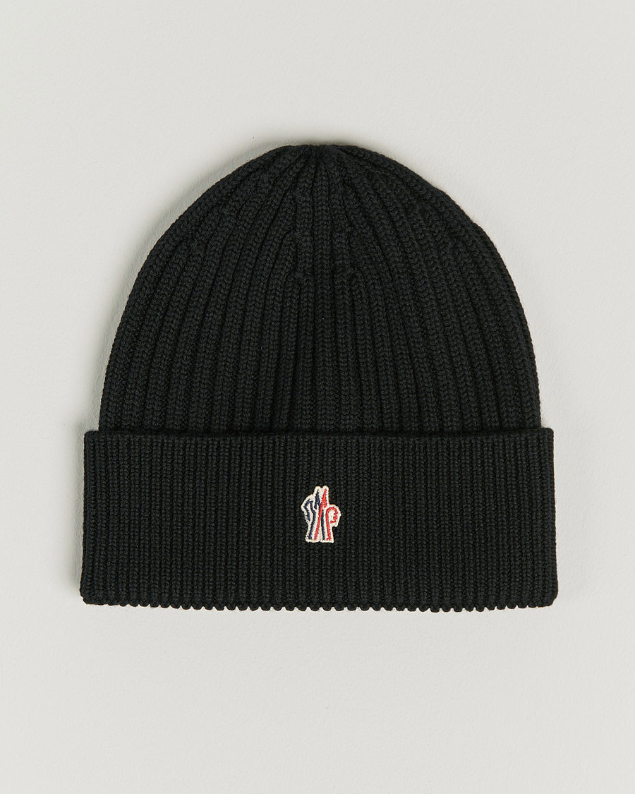 Herre | Moncler Grenoble Beretto Beanie Black | Moncler Grenoble | Beretto Beanie Black