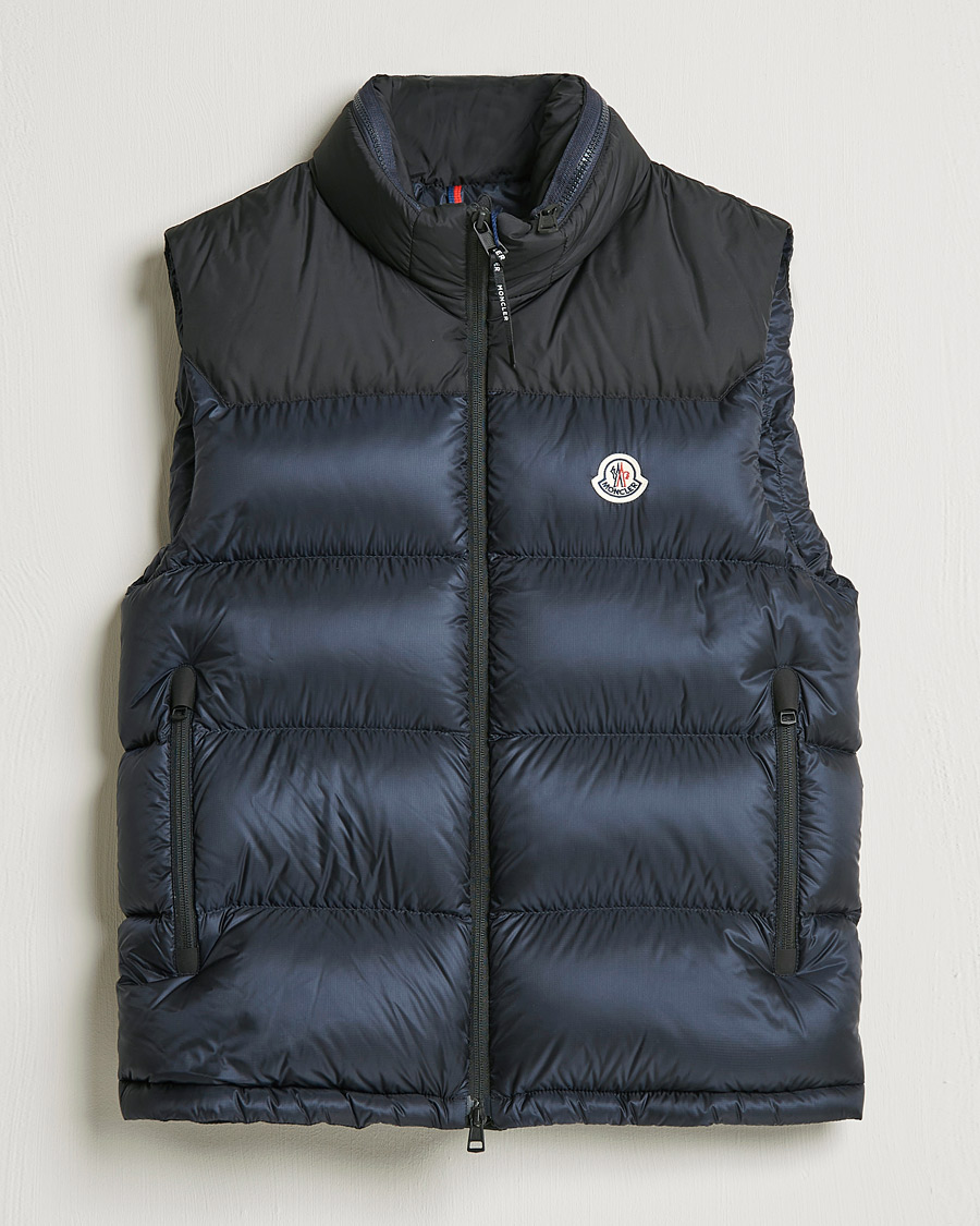 Herre | Jakker | Moncler | Ophrys Down Vest Black/Navy